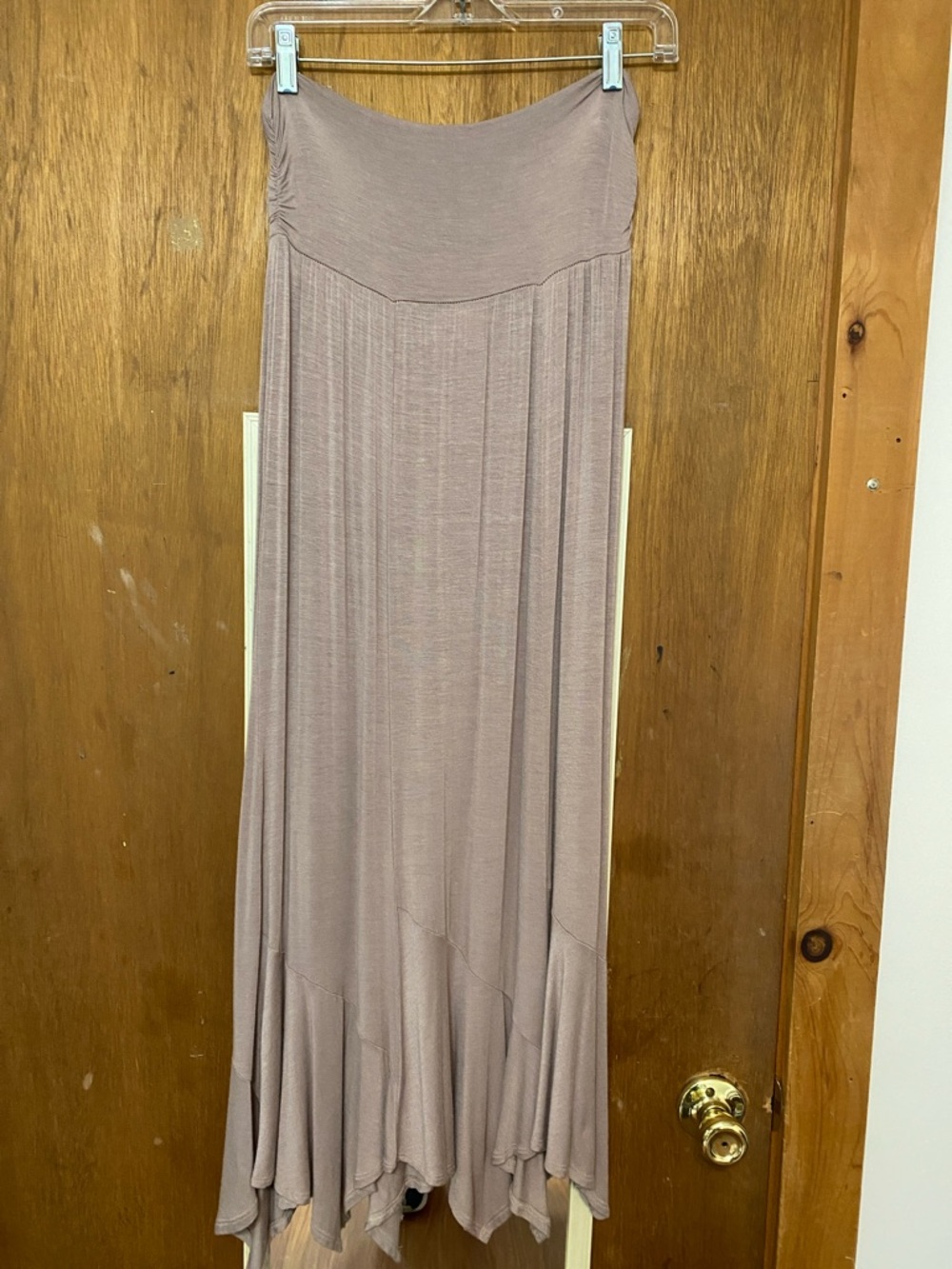 new directions Mauve Maxi Skirt